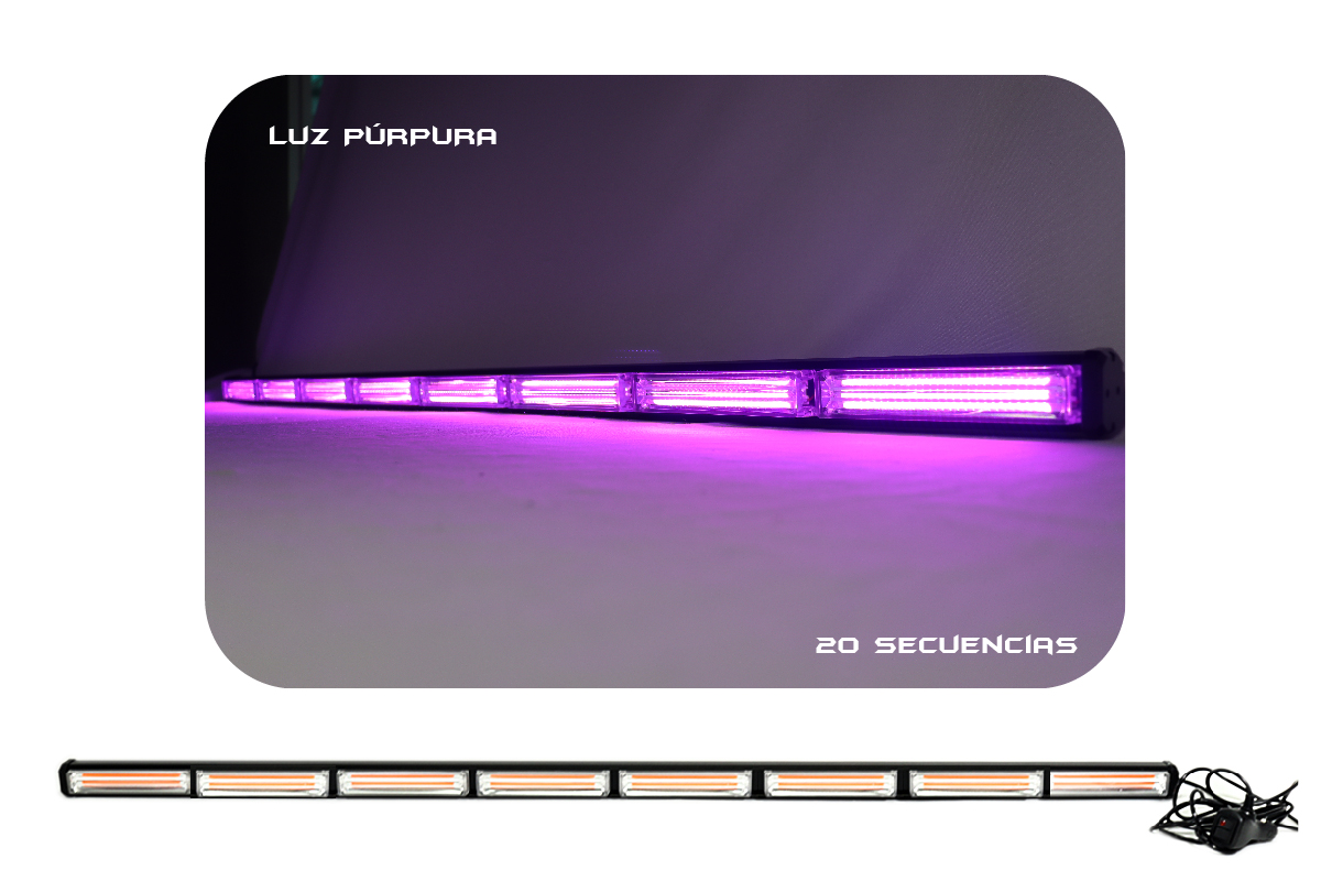 Barra panoramica TB-099 P 8 120 CM funciones