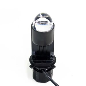 Bombillos led doble lupa de proyección lente bifocal para carro luz blanca M011X-H4 W