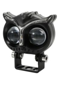 EXPLORADORA LED LASER, DISEÑO BUHO, LUZ BICOLOR Y COCUYO INTEGRADO