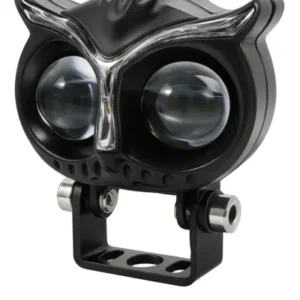 EXPLORADORA LED LASER, DISEÑO BUHO, LUZ BICOLOR Y COCUYO INTEGRADO