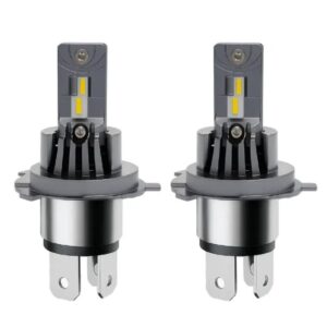 T5-H4 (PRESENTACIÓN POR PAR)  BOMBILLO LED RTD H4, FUNCIÓN LUZ ALTAS Y BAJAS CON AUTOREFRIGERANTE.