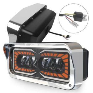 TB-1000  FAROLA DE LUJO KENWHORT CON INDICADOR LUZ AMARILLA Y LUZ BLANCA TIPO HALO