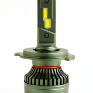 T8-H4 BOMBILLO LED, FUNCIÓN ALTAS Y BAJAS,LUZ VERDE LIMÓN CON DOBLE SISTEMA DE REFRIGERACIÓN