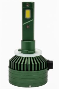 T8-H4 BOMBILLO LED, FUNCIÓN ALTAS Y BAJAS,LUZ VERDE LIMÓN CON DOBLE SISTEMA DE REFRIGERACIÓN