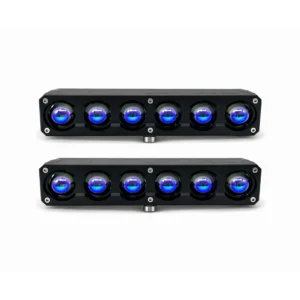 EXPLORADORA LED LINEAL DE 6 LUPAS